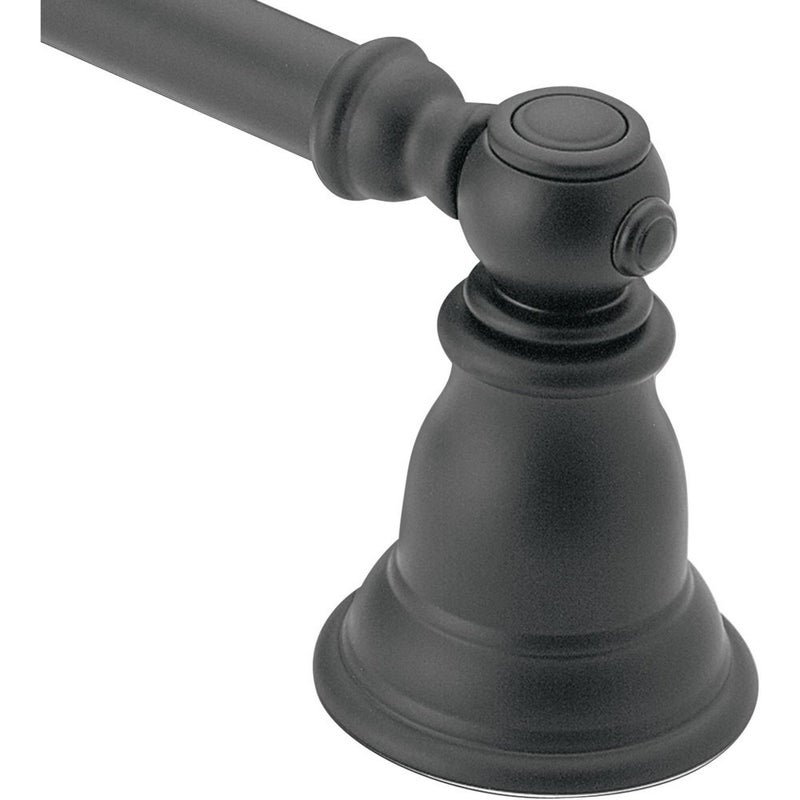 Moen YB5424WR Kingsley 24-Inch Bathroom Single Towel Bar, Wrought Iron - Image 5