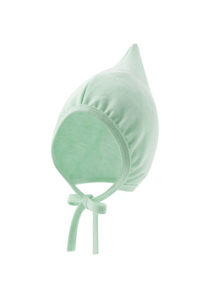 Generic Baby Tie Rope Ear Protection Cap Cute Baby Cap For Newborn to 6 Month Green 