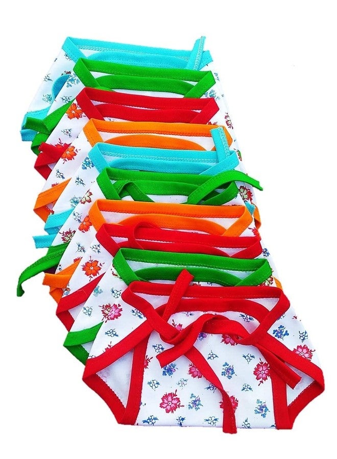 Sunuo Washable Reusable Multicolour Hosiery Cotton Diapers,Nappy,Langot For New Born Baby (0-6 Months(PACK OF 24) - Image 1