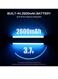 Ulanzi ULANZI VL119 Handheld Light Wand 360° RGB LED Video Light for Photography 2600mAh Rechargeable Tube Light for Video Shooting 2500 to 9000K Dimmable Camera Light with LCD  - Image 5