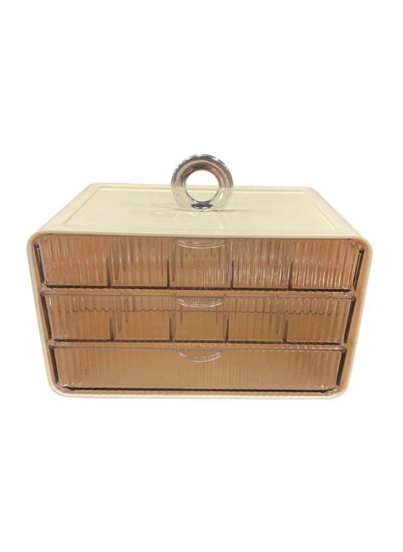Generic - Makeup Organizer With 3 Drawers - Image 1