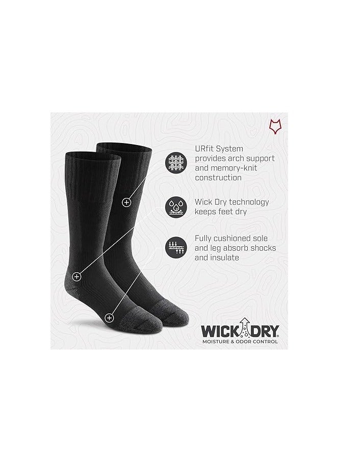 فوكس ريفر جوارب فوكس ريفر لون أسود مقاس لارج فقط Wick Dry® Maximum Md Wt Mid-Calf Boot 6074 - Image 3