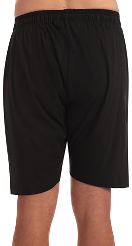 At The Buzzer 14501-Black-L At the Buzzer Men's Pajama Shorts / Sleepwear / PJs,Black,Large - Image 3