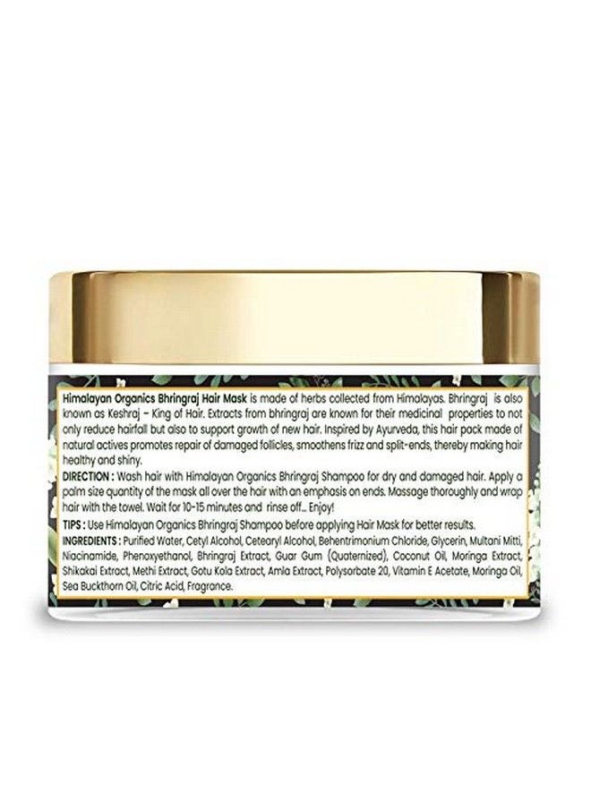 Himalayan organics - Bhringraj Hair Mask With Amla For Men And Women ; Anti Hairfall ; Long Strong Smooth Hair Growth ; Strengthens Hair 200Ml - Image 1