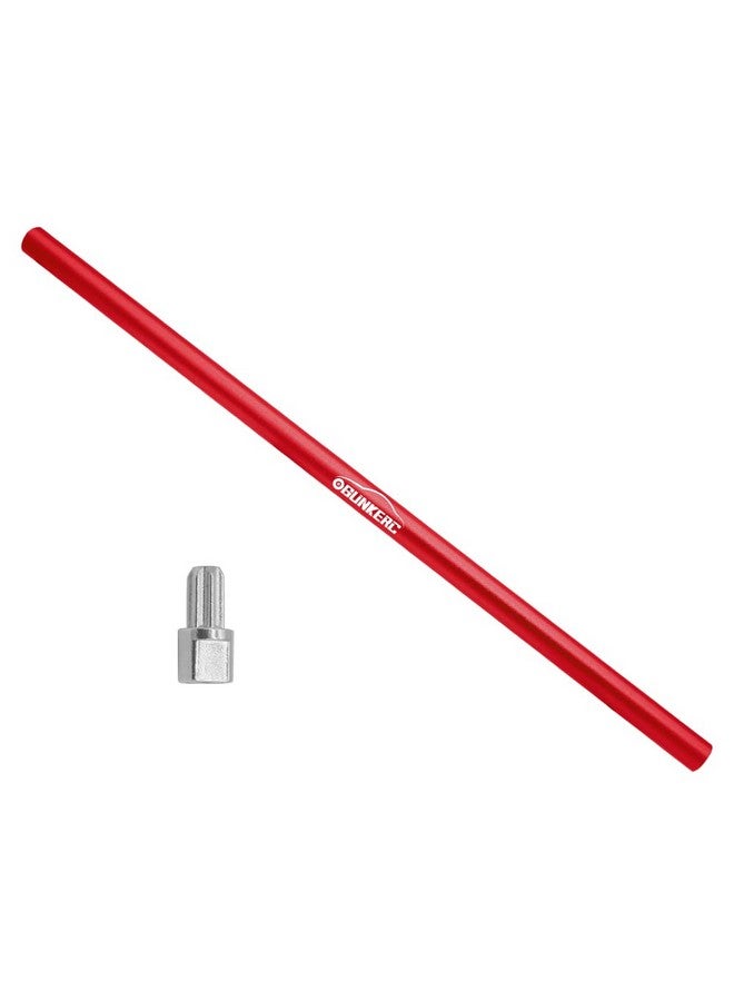 OGUNKE Ogrc Aluminum Alloy Driveshaft Perfect Upgrade For Traxxas 4X4 Center Driveshaft（Replace Part：6855） Red - Image 1