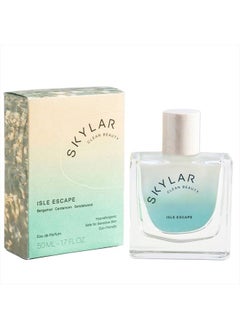 Skylar Isle Escape Eau de Perfume - Hypoallergenic & Clean Perfume for Women & Men, Vegan & Safe for Sensitive Skin - Fresh Perfume with Notes of Bergamot, Cardamom & Sandalwood - (50mL /1.7 Fl oz)  - Image 1