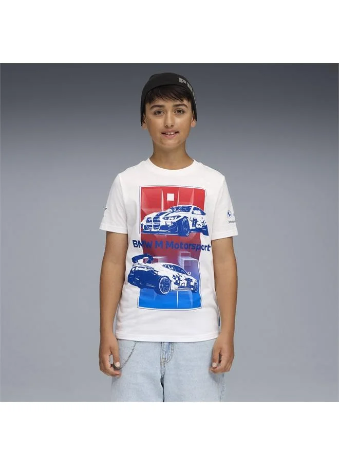 Puma BMW M Motorsport Kids Block Tee Youth