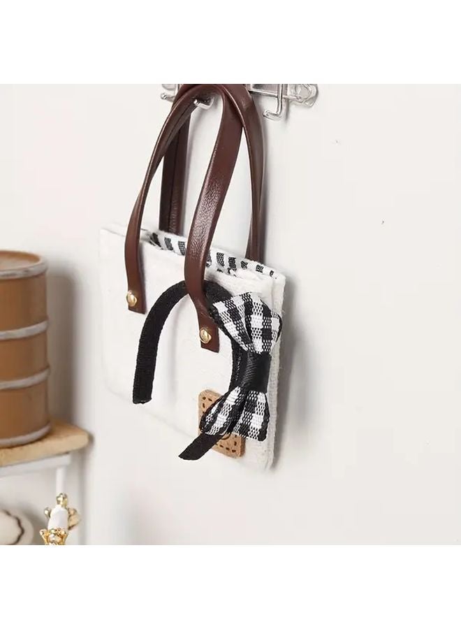 Red 3 Piece Set Miniature Doll Hair Accessories DIY Craft Kit - Image 2