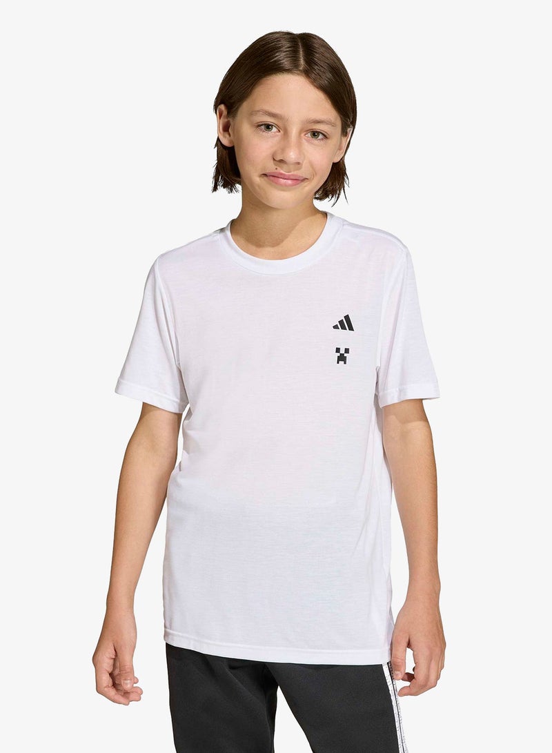 Adidas Youth Minecraft Training T-Shirt - Image 1