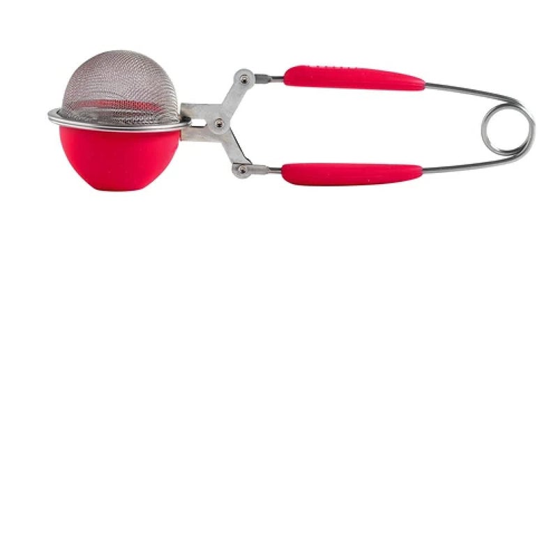 رشاش منخل وهزاز للسكر البودرة الكاكاو التوابل الأعشاب بشبكة دقيقة من ماستراد أحمر