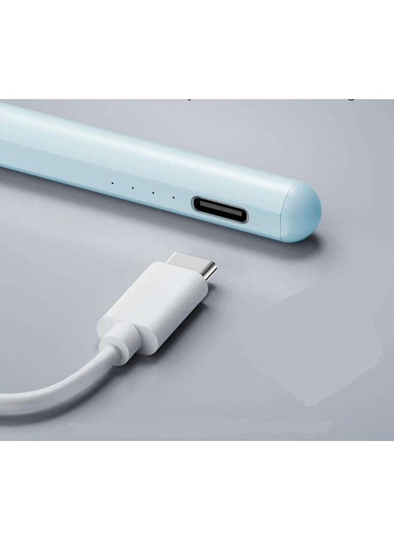 traditious Universal Stylus Pen for Touch Screens – Blue Touch Pen for iPad, iPhone, Samsung, Huawei, Tablets, Laptops | Compatible with iOS & Android | Ideal for Drawing & Handwriting - BLUE  - Image 3