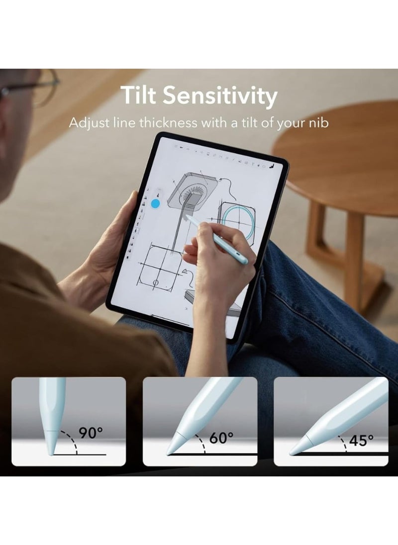 traditious Universal Stylus Pen for Touch Screens – Blue Touch Pen for iPad, iPhone, Samsung, Huawei, Tablets, Laptops | Compatible with iOS & Android | Ideal for Drawing & Handwriting - BLUE  - Image 5
