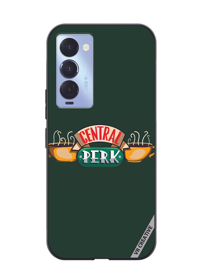 VR CREATIVE Protective Case Cover For Tecno Camon 18/18 P Central Perk Design Multicolour - Image 1