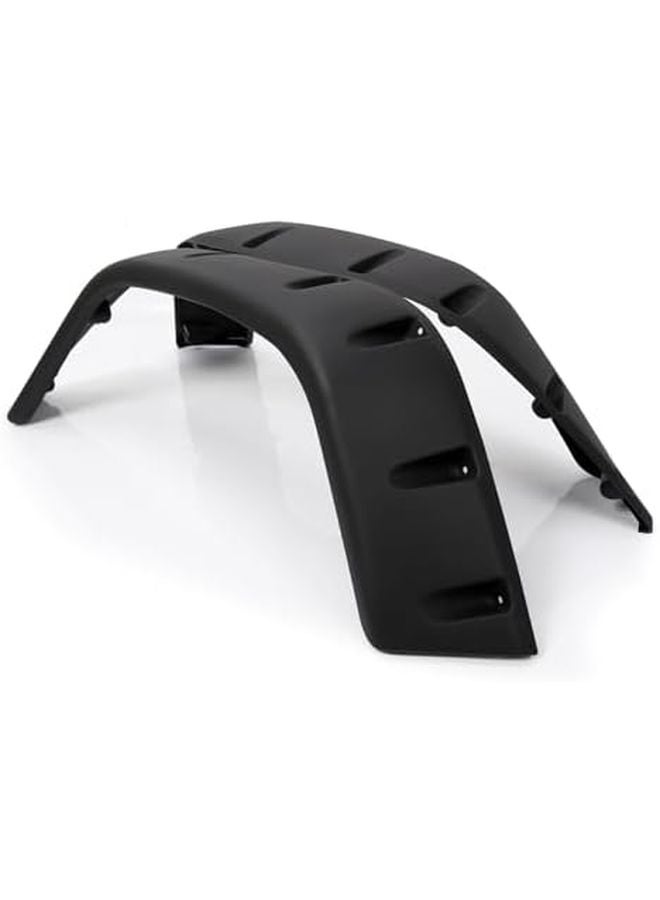 1997 2006 جيب رانجلر TJ LJ 7 بوصة حواجز هيكل أسود منقوشة مجموعة من 6 - Image 3