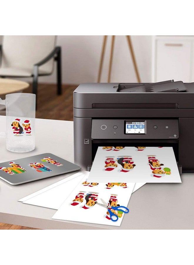 Stampcolour Premium Printable Vinyl Sticker Papertransparent 30 Clear Selfadhesive Sheetsnowaterproofdries Quickly Vivid Colors Decal Papertear Resistantfor Any Epson Hp Canon Sawgrass Inkjet Printer  - Image 5