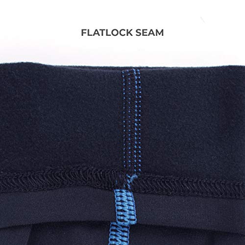FITEXTREME MAXHEAT Mens Thermal Underwear Long Johns Set with Fleece Lined Navy XL - Image 5