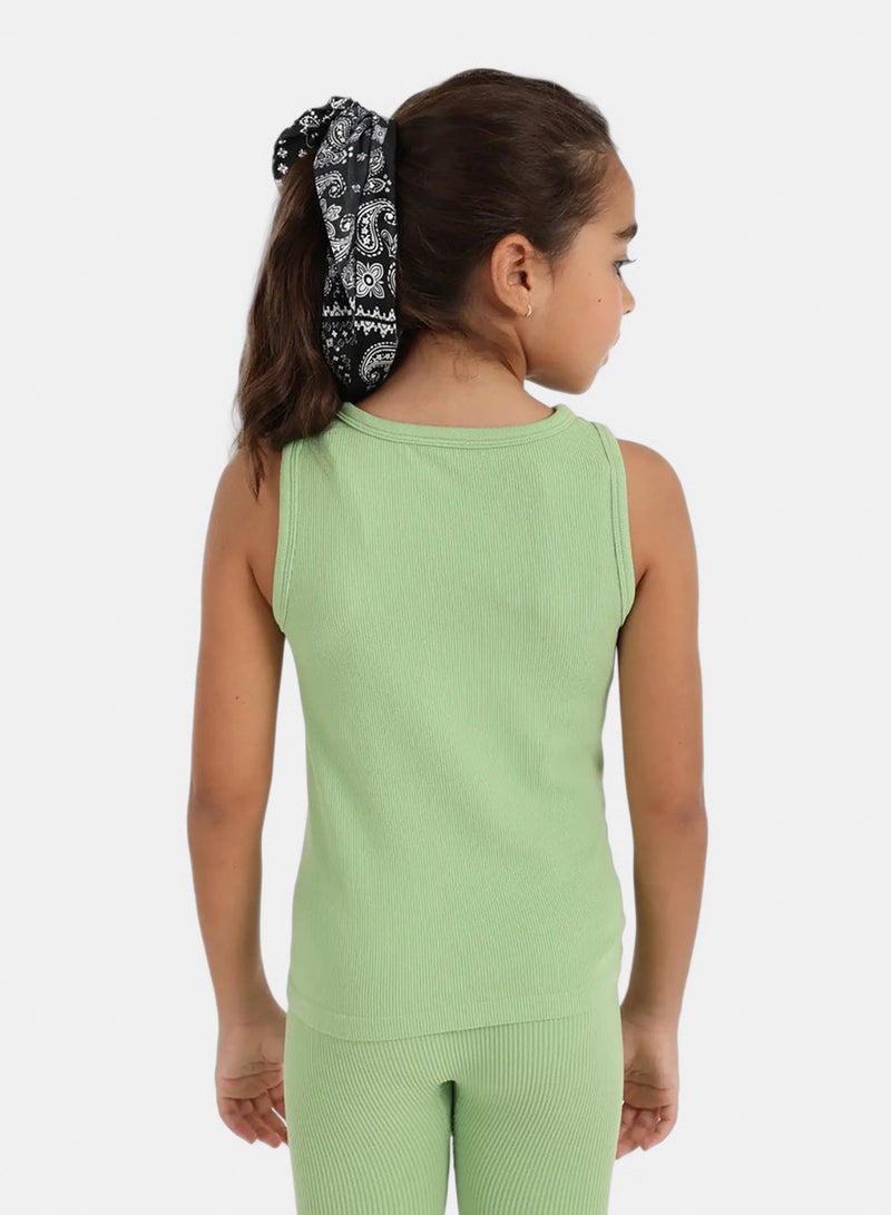 Carina Girly Ribbed Tank Top - Image 3
