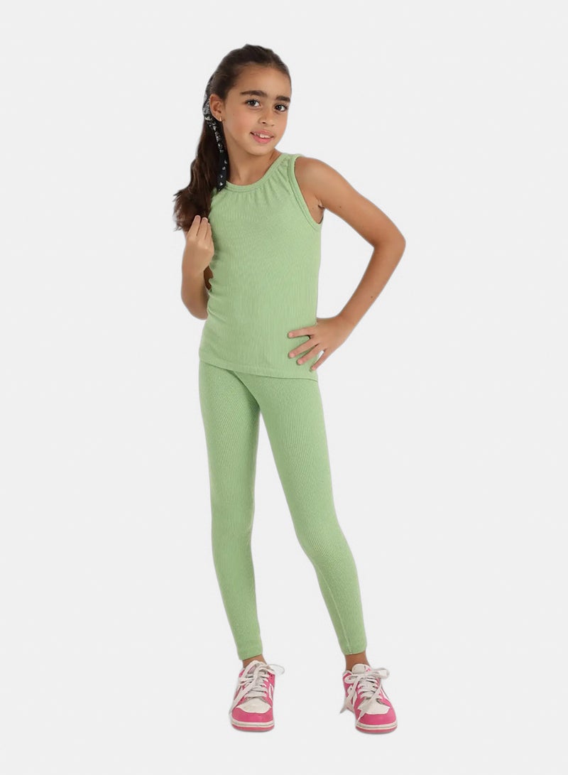 Carina Girly Ribbed Tank Top - Image 5