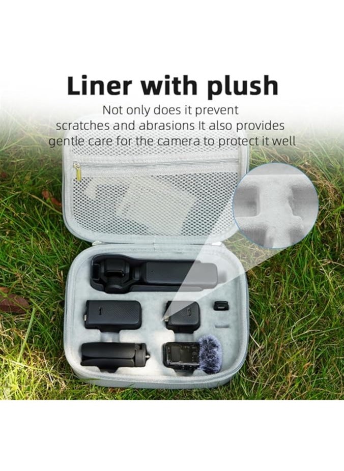 General DJI Osmo Pocket 3/Creator Combo Carrying Case, Pocket 3 Gimbal Camera Case Organizer, Gray DJI Osmo Pocket 3 Carrying Case  - Image 3