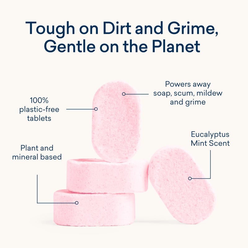 BLUELAND Bathroom Cleaner  10-Pack Refill  Eucalyptus Mint Scent  Eco-Friendly Cleaning Supplies  10 x 24 Fl oz - Image 3