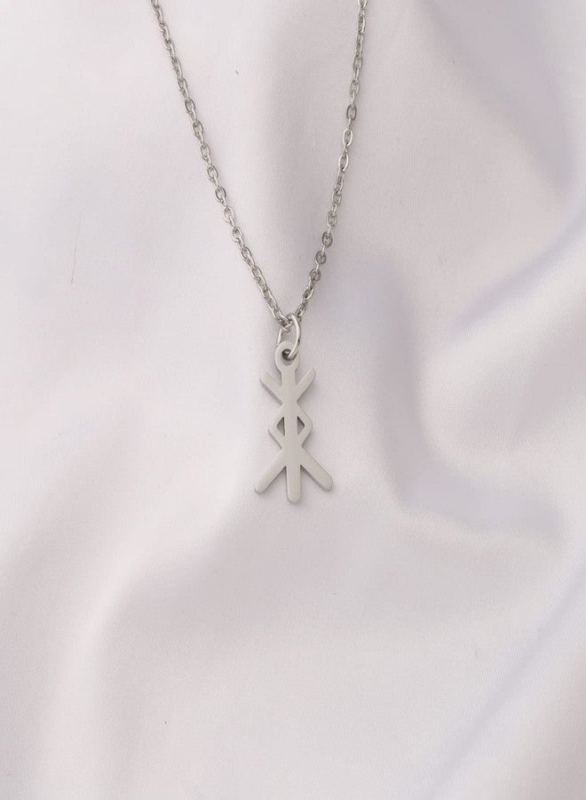 bobauna Bind Rune Necklace Viking Symbol Jewelry Norse Pagan Gift (Rune Necklace protection) - Image 3