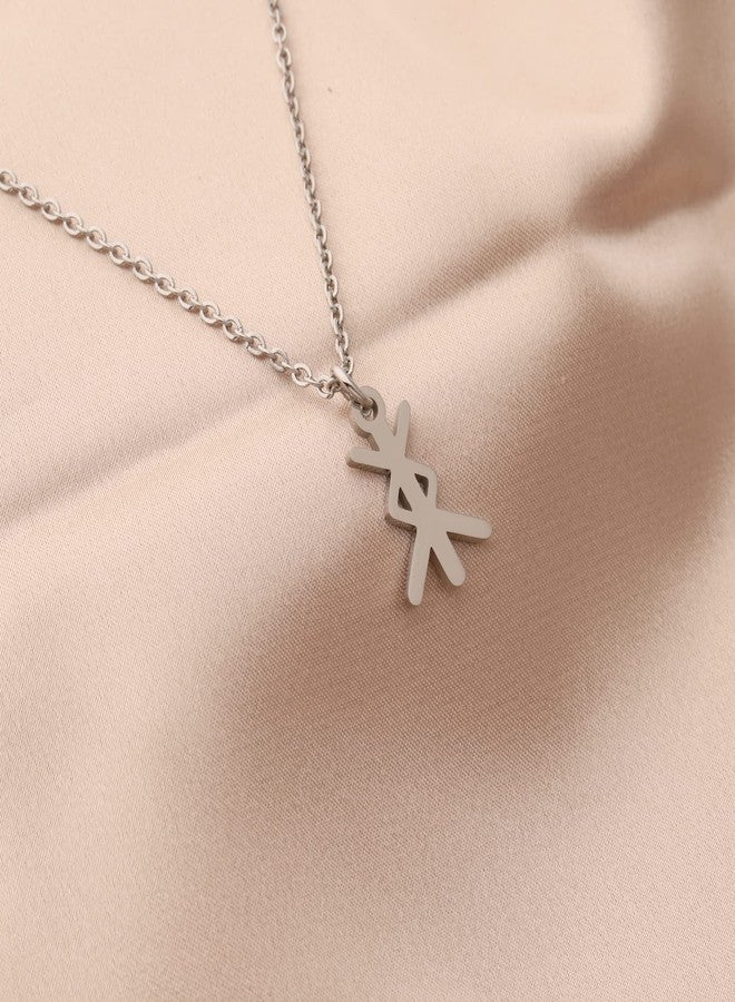 bobauna Bind Rune Necklace Viking Symbol Jewelry Norse Pagan Gift (Rune Necklace protection) - Image 2