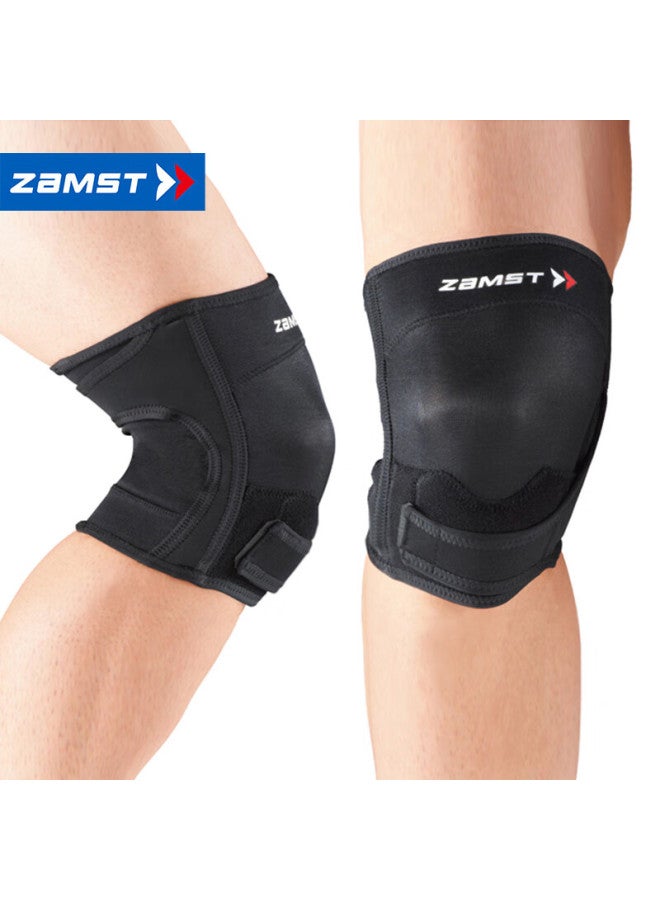 Zamst Running Knee Brace For Marathon, Half Marathon, Full Marathon Patella Meniscus Protection Knee Support For Patellar Ligament Rk-23l - Image 2