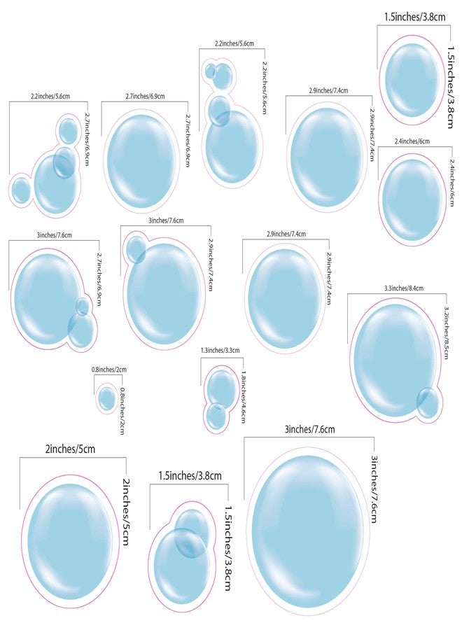 Conquest Journals Harry Potter Mermaid Window Cling Set, 11.5"x30", Includes Over 20 Floating Bubbles and The Golden Egg, Reusable, No Residue, Officially Licensed - Image 4