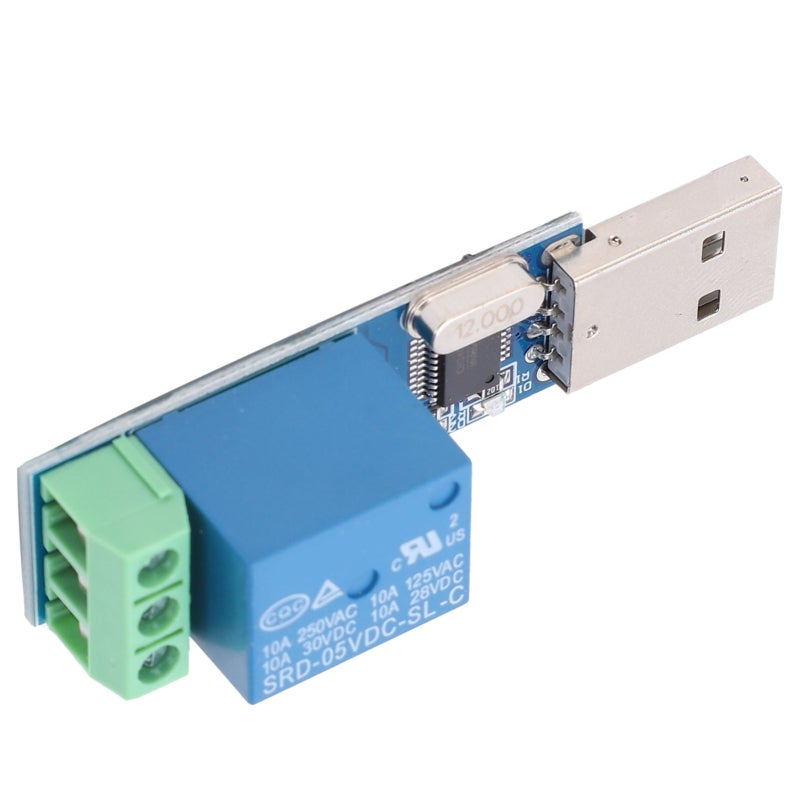 songle USB Relay Module DC 5V PCB 100000-Cycle Life - High-Performance Control Chip Serial Command for Computer Automation - Image 4