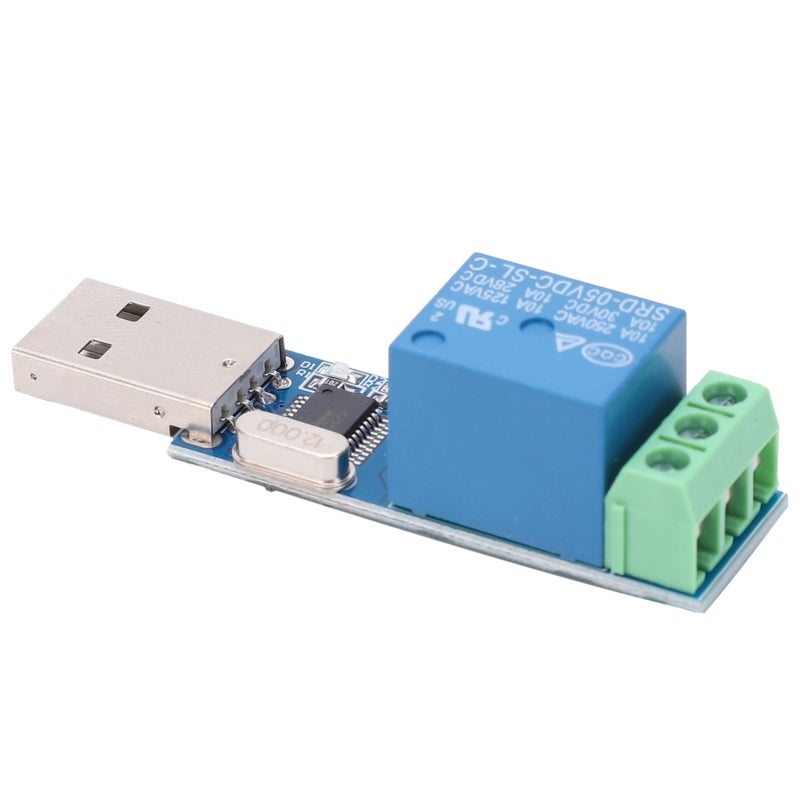 songle USB Relay Module DC 5V PCB 100000-Cycle Life - High-Performance Control Chip Serial Command for Computer Automation - Image 5
