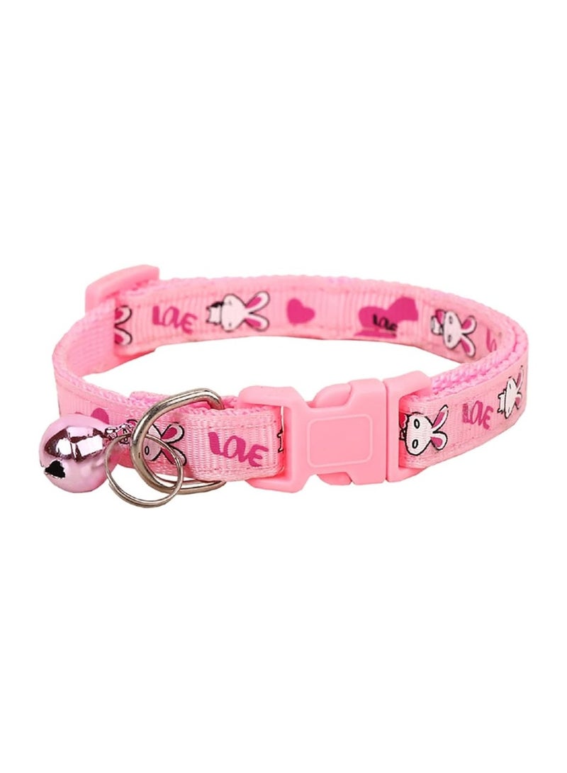 ١٢ طوق الحيوانات الأليفة القابل للتعديل مع جرس للكلاب والقطط (متعدد الالوان) - Image 2