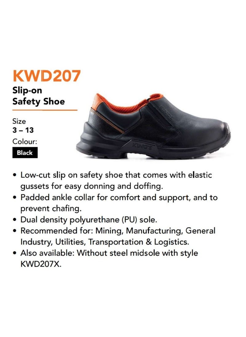 Honeywell - Honeywell Kings Safety Shoes protective Steel midsole Toe KWD206 Slip Resistant grip and Water Resist leather - Image 1