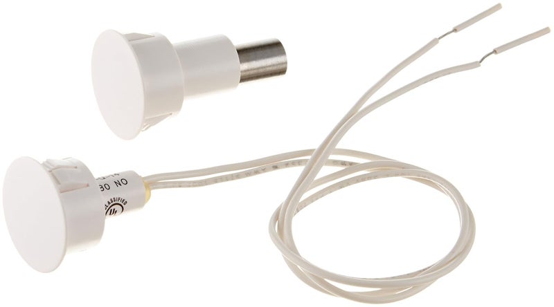 DPS-M-WH Concealed Door Position Switch for Metal Doors, White
