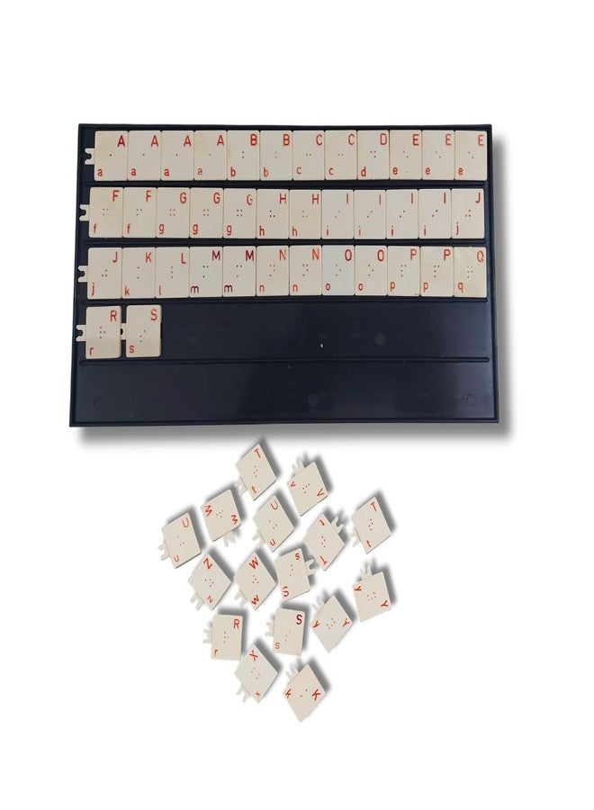 Torchit Braille Word Builder Educational Kit – Interactive Learning Tool for Braille Word Formation with Tactile Movable Components, Ideal for Students & Educators - Image 1