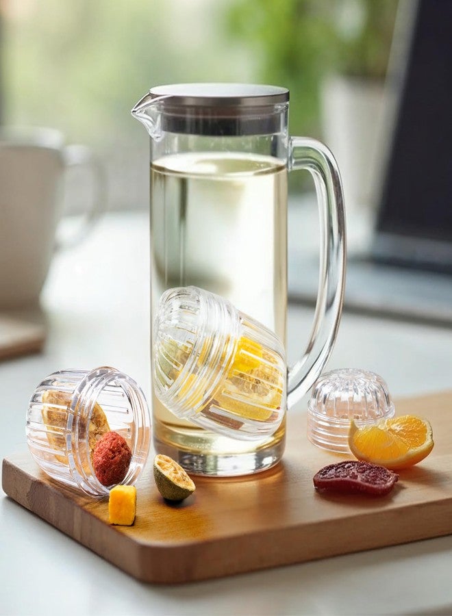 MATICAN Water Infuser Pods, 4-Pack Fruit & Tea Inserts for Wide-Mouth Bottles & Tumblers - Image 5