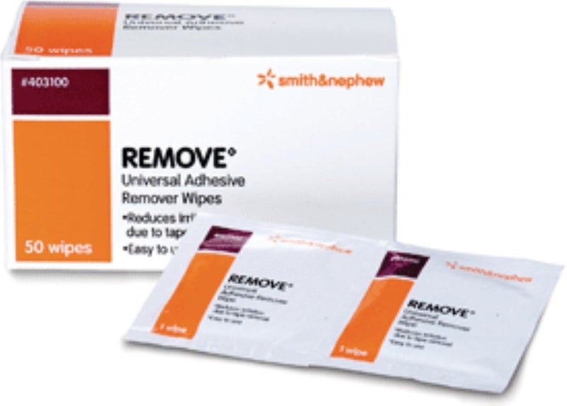 Smith&nephew Remove Adhesive Remover Wipes [403100] 50 ea (Pack of 3) - Image 3