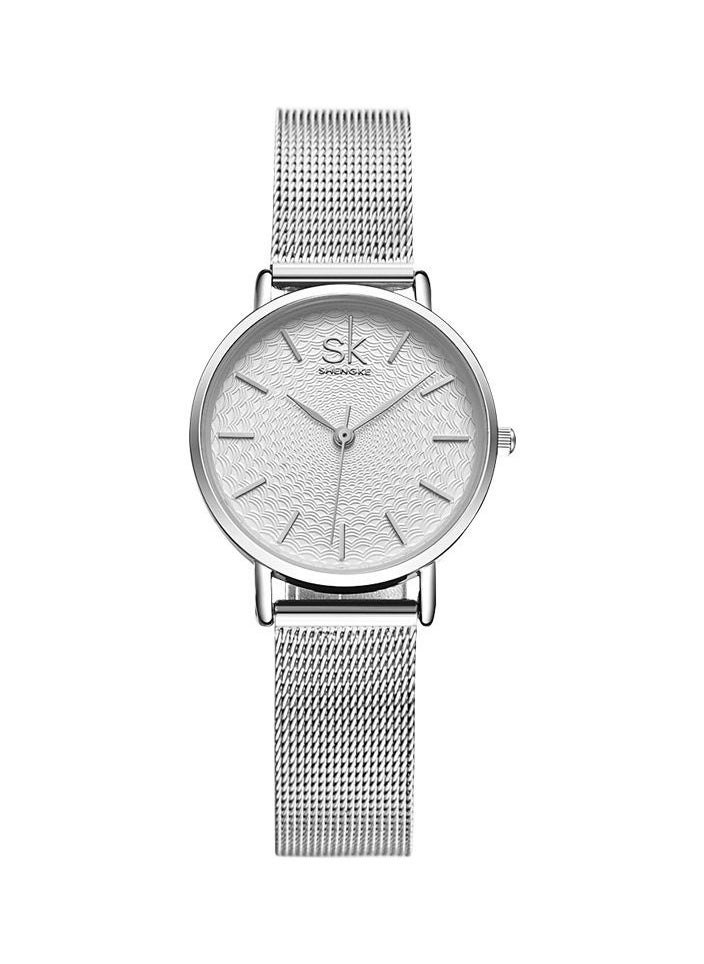 SK Waterproof Ladies Quartz Wrist Watch Fashion Milano Mesh Strap  - Image 1