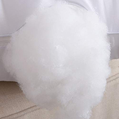COSNIGHT 2.2 LB / 35.3 Ounce Premium Polyester Fiber Stuffing for Stuffed Animals, Pillows, Quilts, Paddings, Pouf, Fiberfill, Stuffing, Machine Washable, White - Image 1