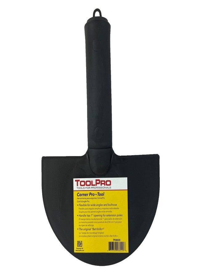 ToolPro CornerPro Rubber Corner Tool - Professional Drywall Finishing & Corner Smoothing Tool, Perfect for Use with Buckets, Plastic Friendly - Image 1