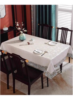 EBMINI New Waterproof Oil Resistant Heat-Resistant Washable PU Tablecloth  - Image 2