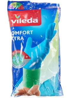 Vileda Comfort And Care Durable Highly Absorbent Reusable Kitchen Gloves  - Image 2