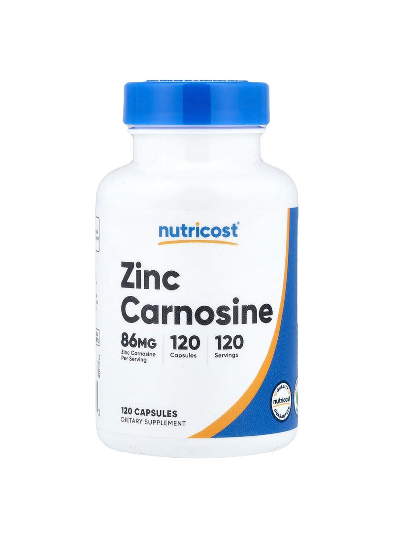 Zinc Carnosine, 120 Capsules