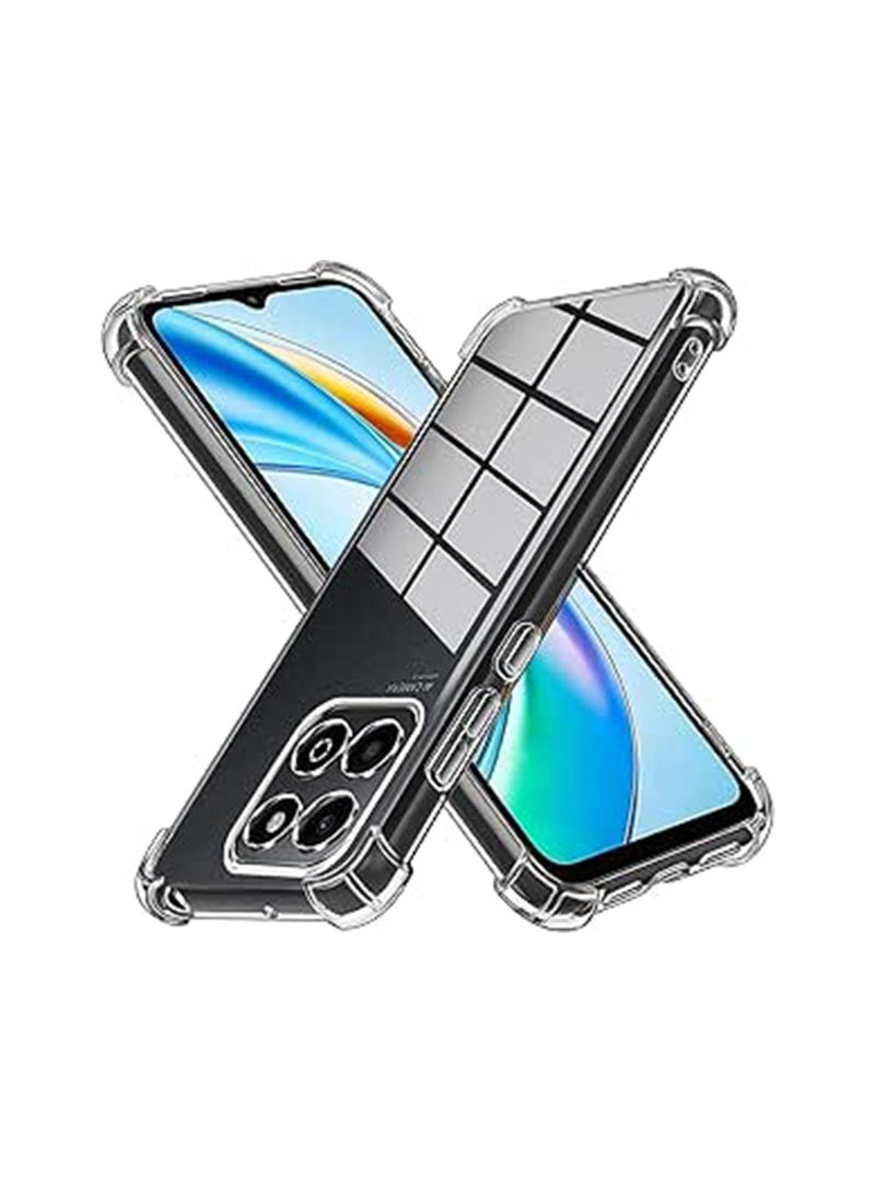 WRISTWISE Case Cover for Honor X5b Plus Clear Protection Clear TPU Anti-Scratch Camera Protective Air-Guard Corners Slim Transparen Cases for Honor X5b Plus Cover Case 6.56 inch - Image 1