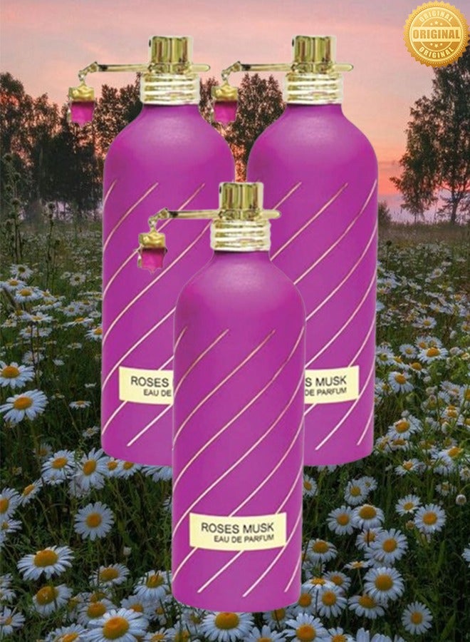 بيليزا 3 قطع عطر روز مسك بيليزا باريس 100 مل - Image 1