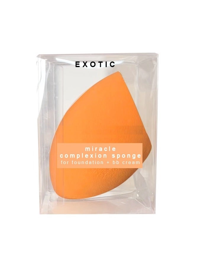 Exotic 1-Piece Miracle Complexion Sponge Orange - Image 2