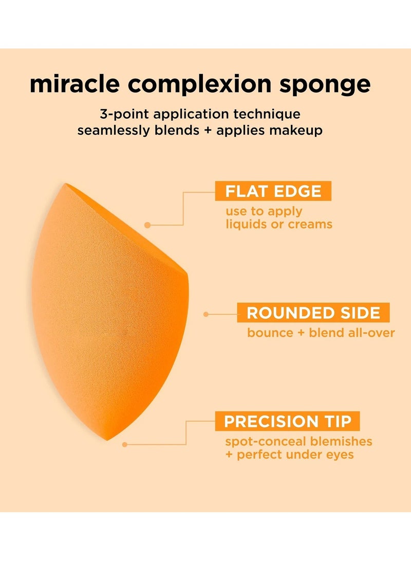 Exotic 1-Piece Miracle Complexion Sponge Orange - Image 4