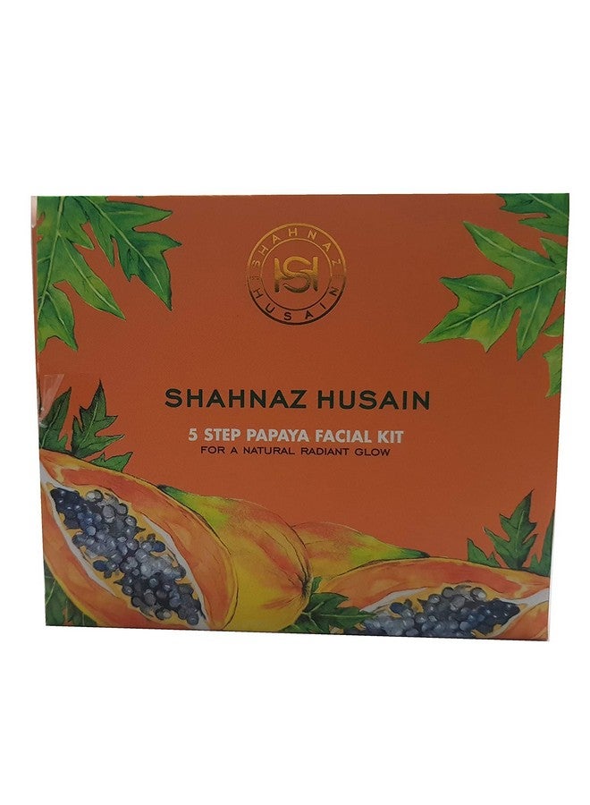 Shahnaz Husain 5 Step Papaya Facial Kit - 50gm - Image 1
