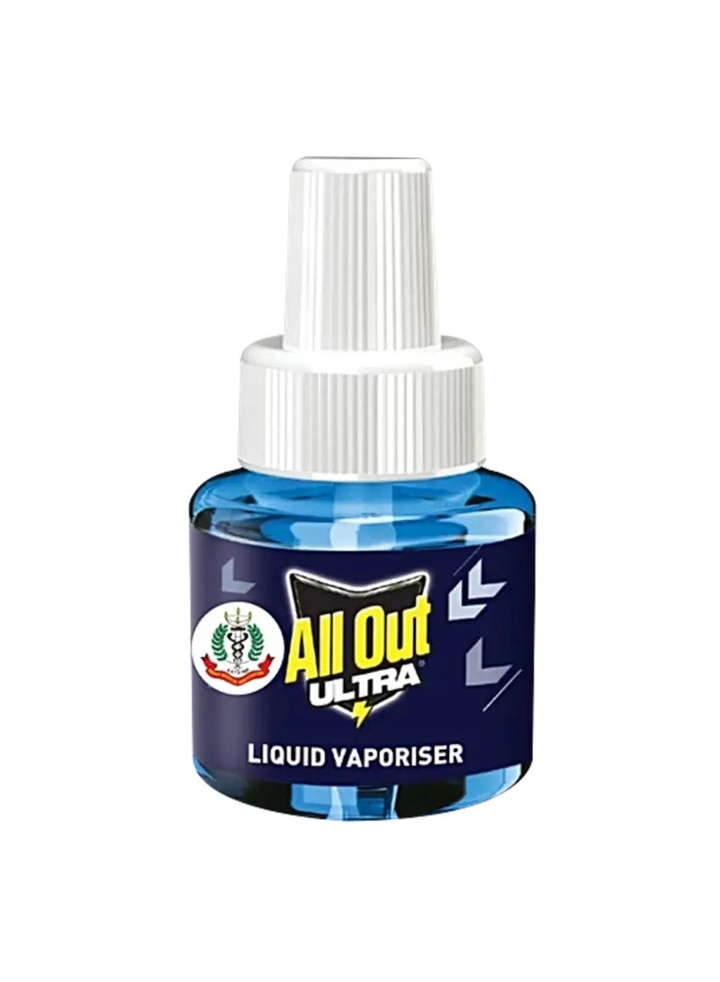All Out Ultra Liquid Vaporizer/Mosquito Repellent Refill - Kills Dengue, Malaria & Chikungunya Mosquitoes, 45 ml (Pack of 4)