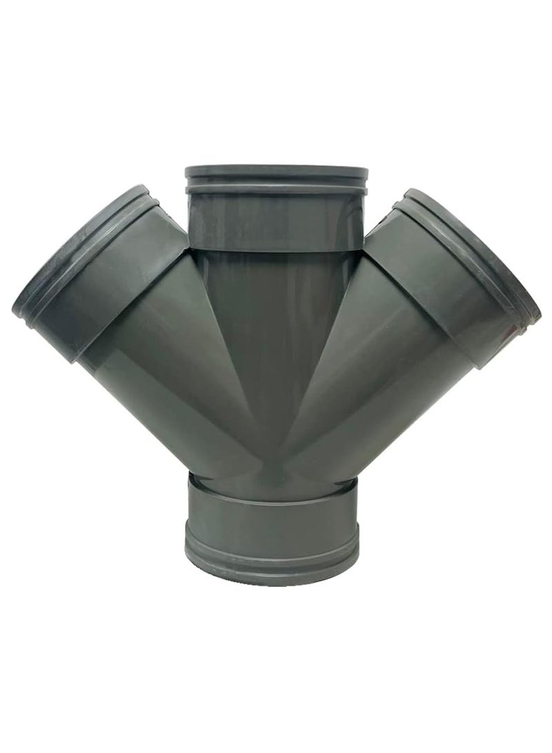 RACO UPVC Pipe Fittings for Plumbing Drainage Irrigation Ventilation Chemical Transport Water Treatment (CROSS TEE) - Image 1