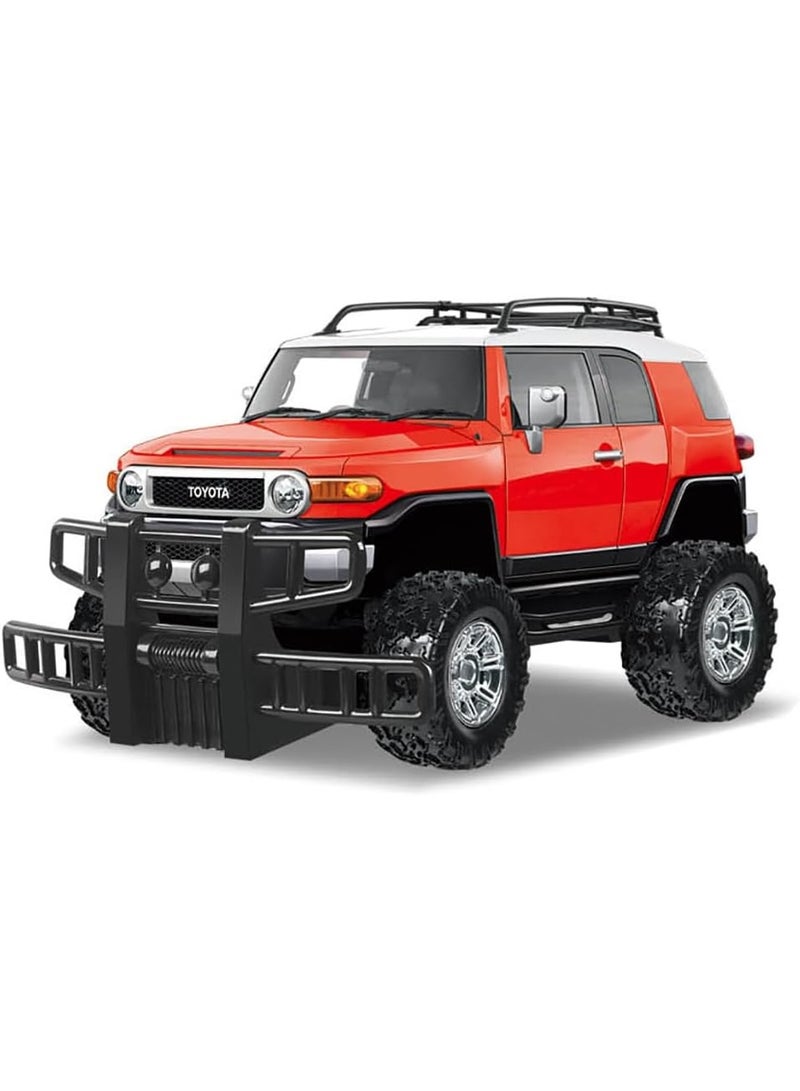 The Toys Home Licensed Toyota FJ Cruiser R/C Truck – 1:24 Scale 4‑Function Remote Control Car with Big Off‑Road Wheels & Working Head/Tail Lights – Requires 3×AA + 2×AA (Not Included) – Gift Box for Kids 6+ - Image 5